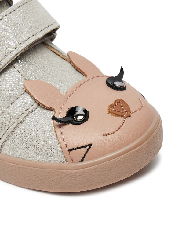 Mrugała Mrugała Schnürschuhe Suzie 5280/4-84 Silberfarben