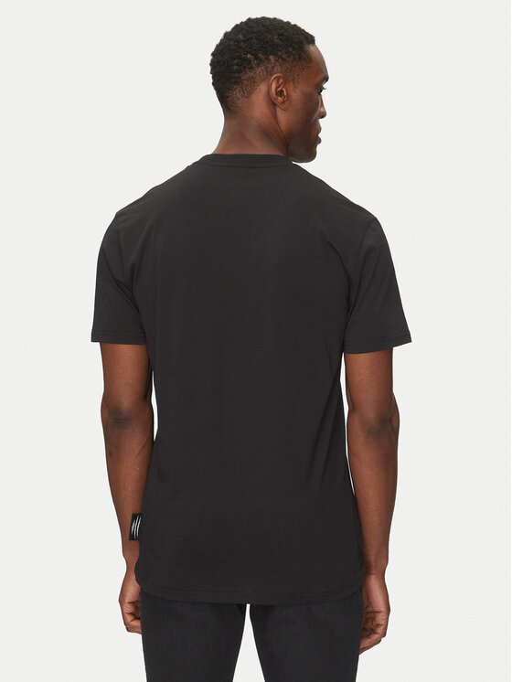 Plein Sport Plein Sport T-shirt SAEC MTK8009 STE001N Crna Regular Fit