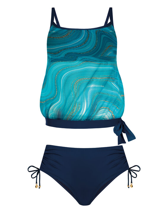 Feba Feba Tankini F229 Turkusowy