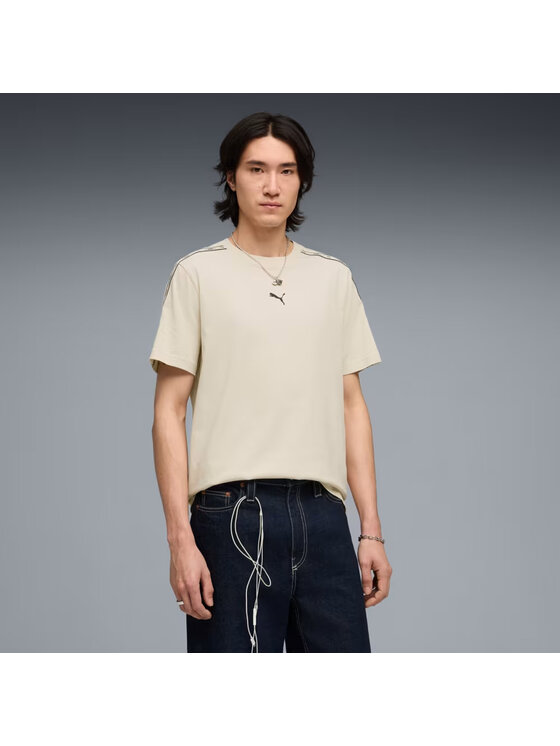 Puma Puma T-Shirt 691693 Beżowy Regular Fit