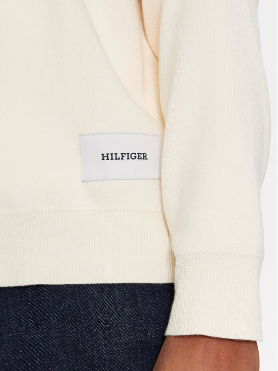 Tommy Hilfiger Tommy Hilfiger Kardigāns Global Stripe Cardi MW0MW33521 Écru Regular Fit