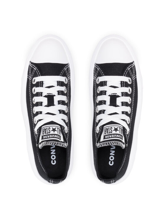 Converse Sneakers aus Stoff Ctas Move Ox 570256C Schwarz | Modivo.at