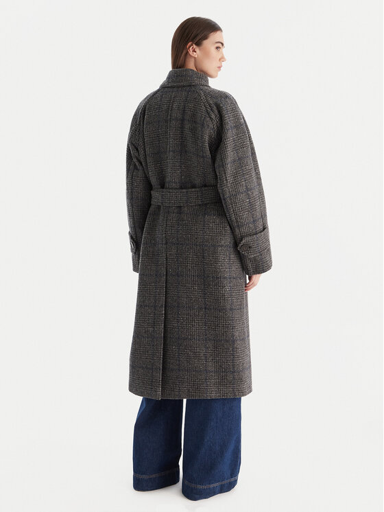 Weekend Max Mara Weekend Max Mara Cappotto di lana Sestri 2525016122 Grigio Regular Fit