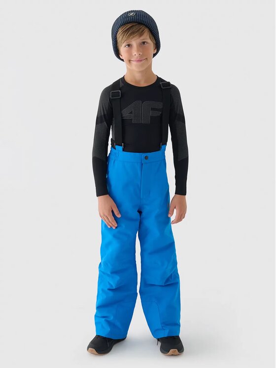 4F 4F Pantaloni da sci 4FJWAW24TFTRM654-33S Blu Regular Fit