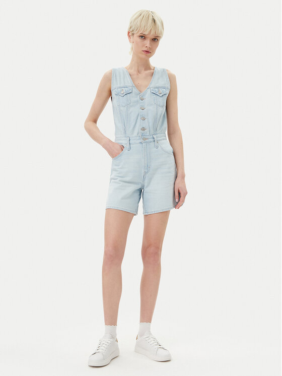 Levi's® Levi's® Salopetă 001WM-0000 Albastru celest Regular Fit
