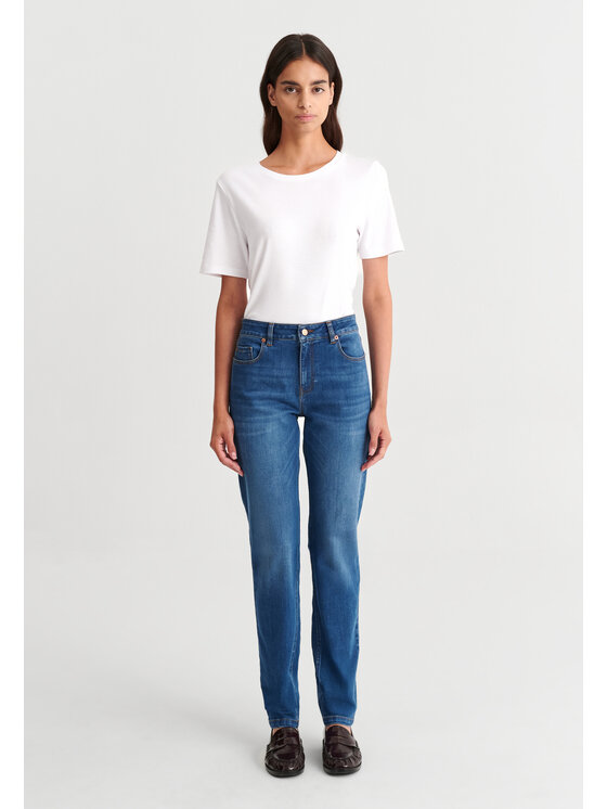 TATUUM TATUUM Jeansy FAROS Granatowy Slim Fit