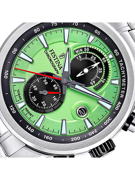 Festina Festina Zegarek F20694-3 Srebrny