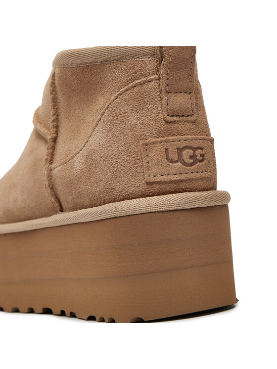 Ugg Ugg Hótaposó Classic Ultra Mini Platform 1135092 Bézs