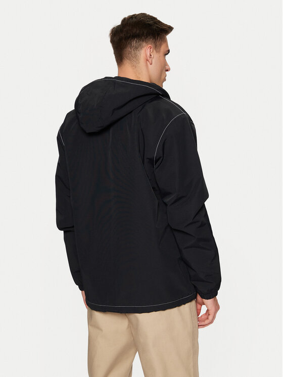 Quiksilver Quiksilver Μπουφάν μεταβατικό Rain Cloud EQYJK04110 Μαύρο Regular Fit