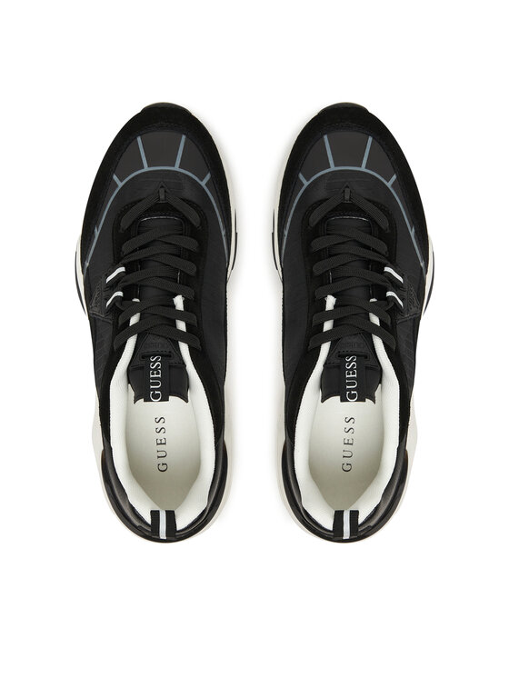 Guess Guess Sneakersy FMTVAL FAB12 Czarny