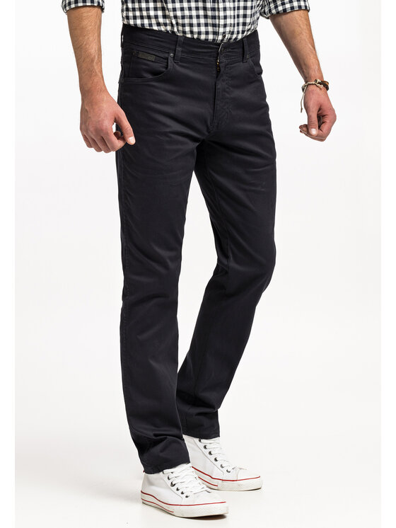 Wrangler Wrangler Jeansy TEXAS SLIM Czarny Slim Fit