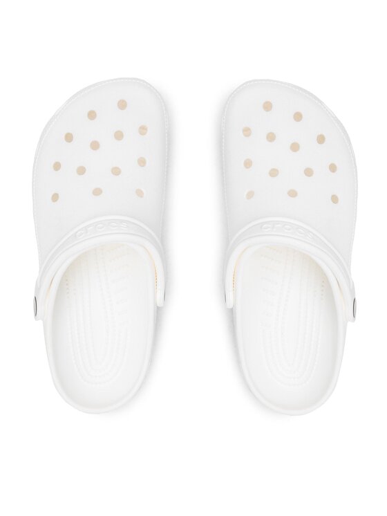 Crocs Crocs Klapki Classic 10001 Biały