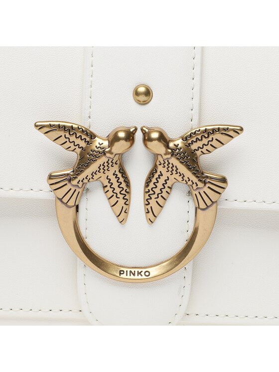 PINKO PINKO Τσάντα Love One Pocket C PE 23 PLTT 100061 A0F1 Λευκό