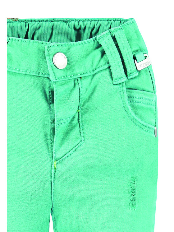 Kanz Kanz Spodnie materiałowe 1632564-5234 Turkusowy Basic Fit