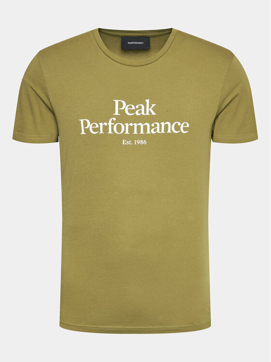 peak performance t-shirt original g77692390 vert slim fit