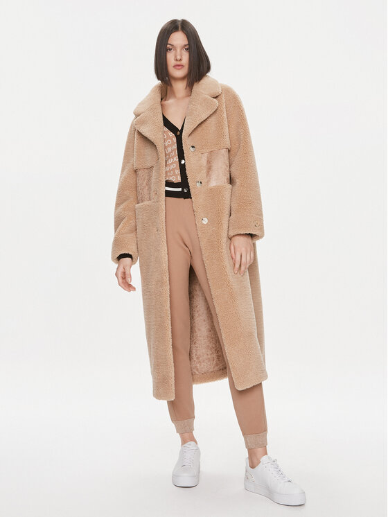 Liu Jo Sport Liu Jo Sport Ovčje usnje TF3021 E0847 Bež Regular Fit