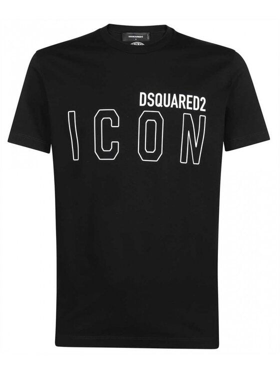 Dsquared2 Dsquared2 T-Shirt S79GC0063 S23009 980 Černá Regular Fit