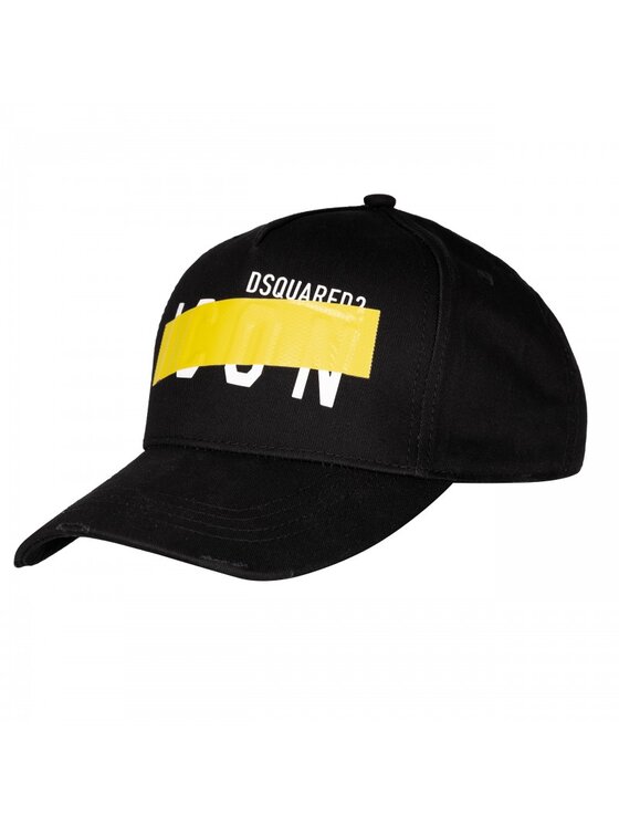 Dsquared2 Dsquared2 Czapka z daszkiem BCM0478 05C00001 Czarny