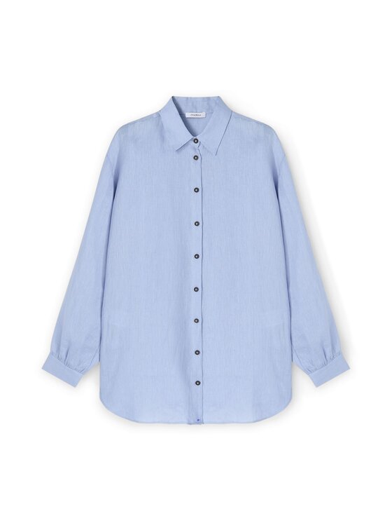 Motivi Motivi Camicia 5225W000471N004 Turchese Regular Fit