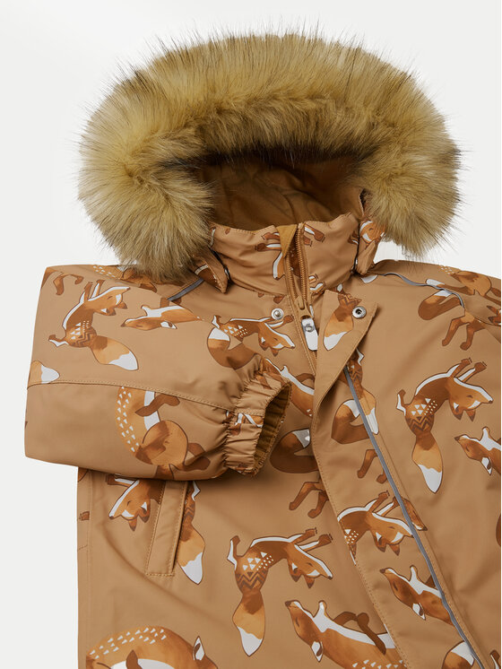 Reima Reima Kombinezon zimowy Lappi 5100129C Brązowy Regular Fit