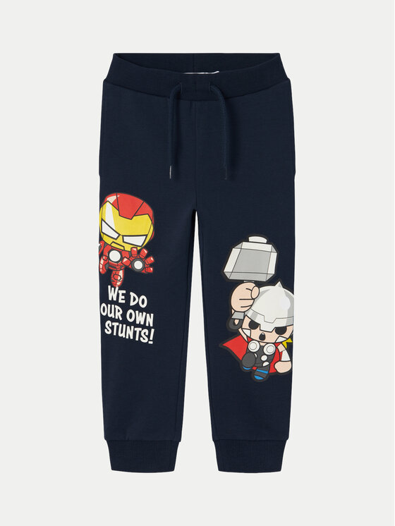 NAME IT NAME IT Melegítő alsó MARVEL 13232194 Sötétkék Regular Fit