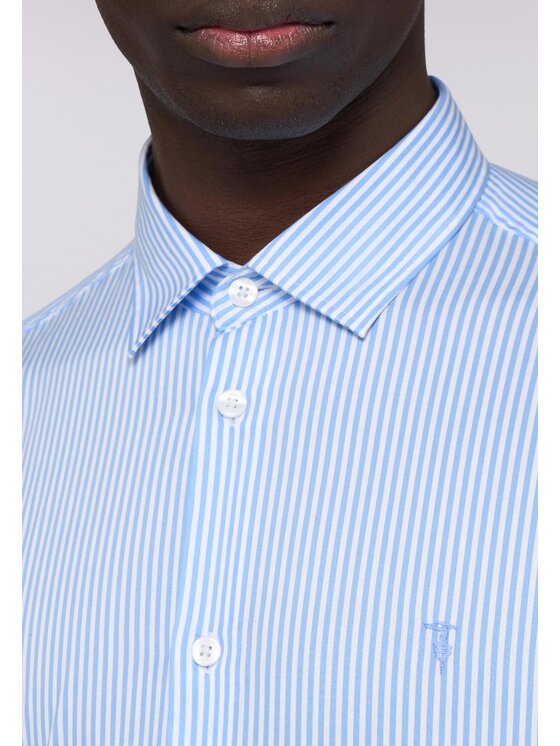 Trussardi Trussardi Camicia 5007N000009N0R4 Nero Regular Fit