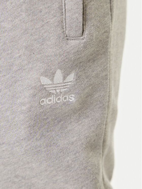 adidas adidas Долнище анцуг Trefoil Essentials JY6271 Сив Slim Fit