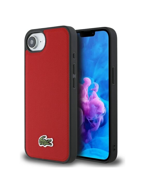 Lacoste Lacoste Etui na telefon Apple iPhone 16e Czerwony