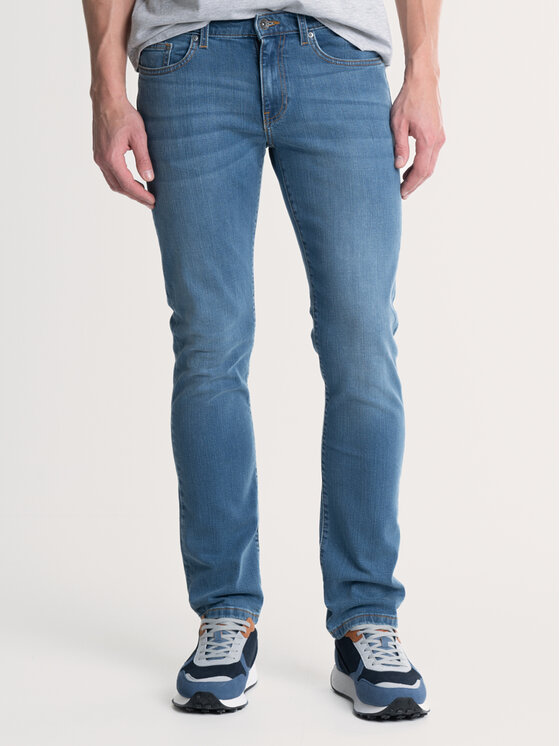 BIG STAR BIG STAR Jeansy TOBIAS Niebieski Slim Fit