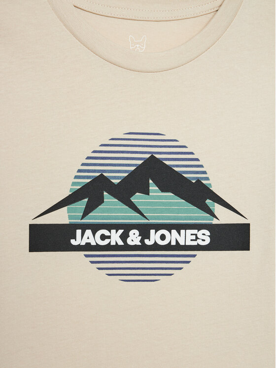 Jack&Jones Junior Jack&Jones Junior T-särk Peak 12259433 Beež Standard Fit