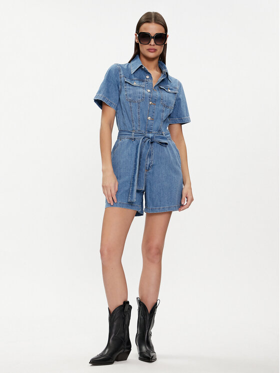 Liu Jo Liu Jo Jumpsuit UA4206 DS030 Blau Regular Fit
