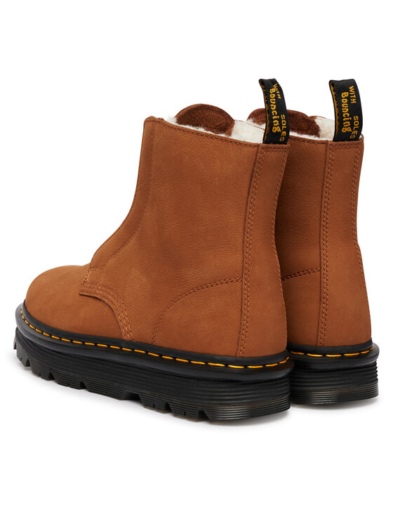 Dr. Martens Dr. Martens Ботильйони ZEBZAG LACELESS WARM LINED DM42019200 Коричневий