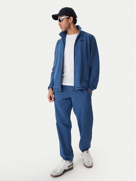 Reebok Reebok Pulóver Aldridge RK25542CCM Kék Regular Fit
