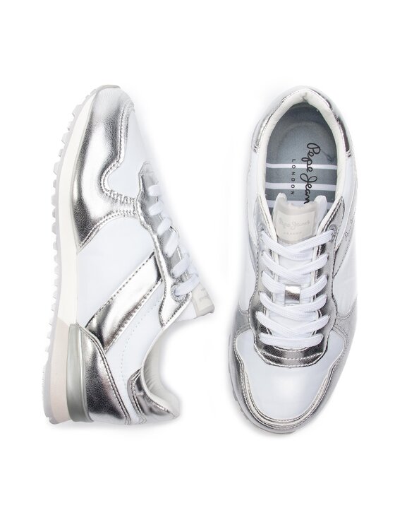 Pepe Jeans Pepe Jeans Sneakersy Verona W Greek PLS30873 Biały