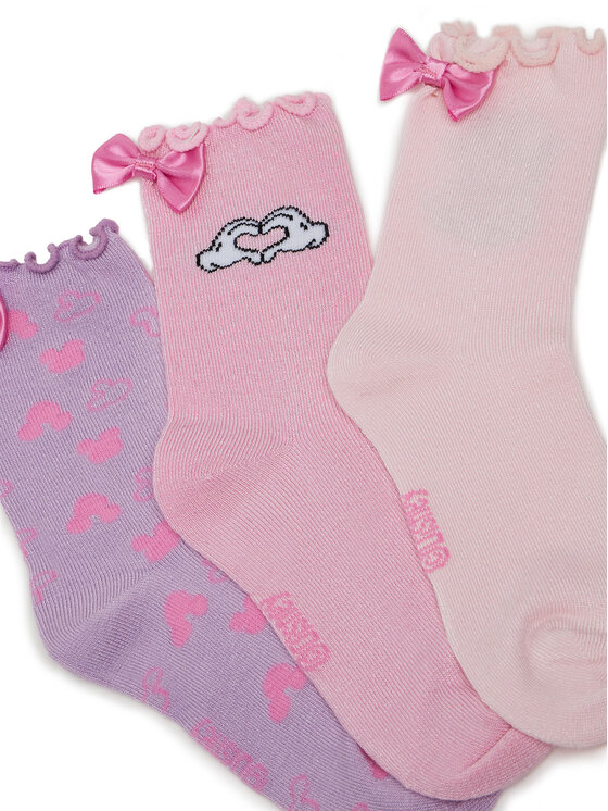 Mickey&Friends Mickey&Friends Шкарпетки ACCCS-SS25-327DSTC(3-PACK) Рожевий