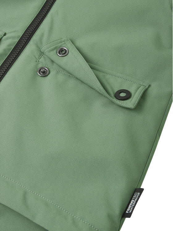 Reima Reima Kurtka przeciwdeszczowa Symppis 5100045B Zielony Regular Fit