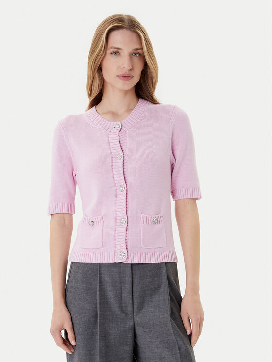 Morgan Morgan Strickjacke 252-MADERE Rosa Regular Fit