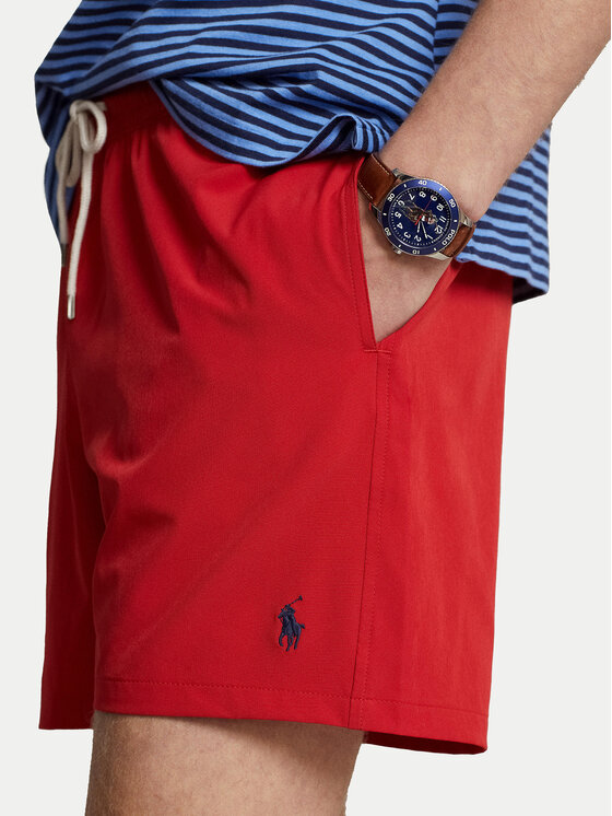 Polo Ralph Lauren Polo Ralph Lauren Plaukimo šortai 710907255005 Raudona Classic Fit