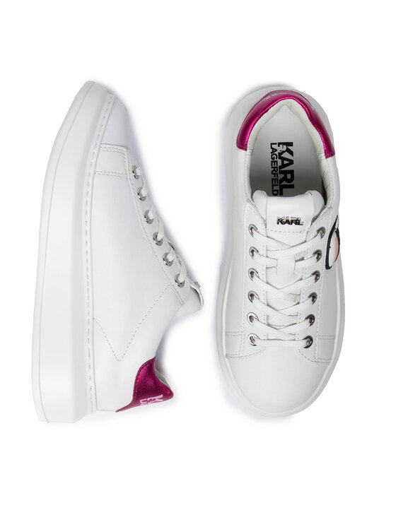 KARL LAGERFELD KARL LAGERFELD Laisvalaikio batai KL62530 Balta