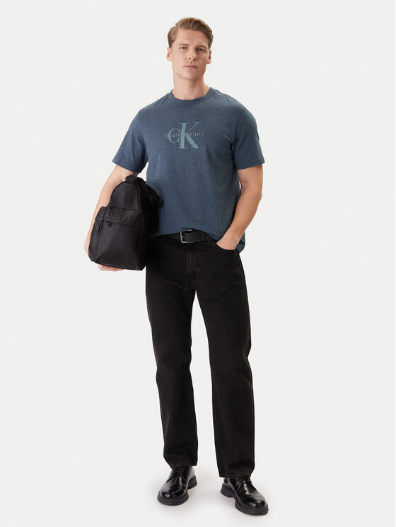 Calvin Klein Jeans Calvin Klein Jeans T-Shirt LV04RB862G Granatowy Regular Fit