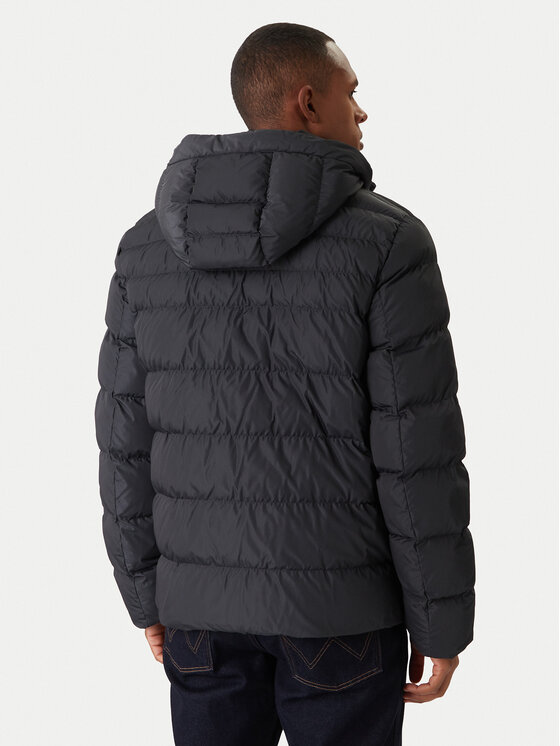 Geox Geox Zimska jakna Leitan M5628C T3266 F9112 Crna Regular Fit