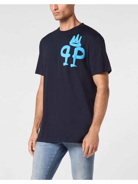 PHILIPP PLEIN PHILIPP PLEIN T-shirt 9417 Celeste Regular Fit