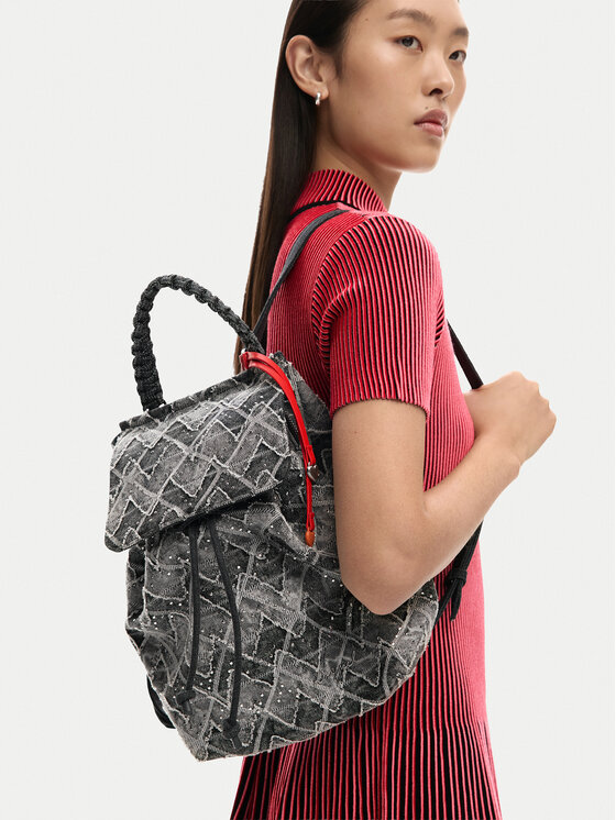 Desigual Desigual Ruksak 26SAKD06 Modrá