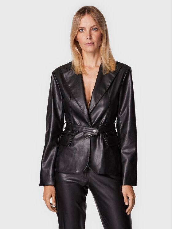 Silvian Heach Giacca da abito PGA22240GC Nero Regular Fit