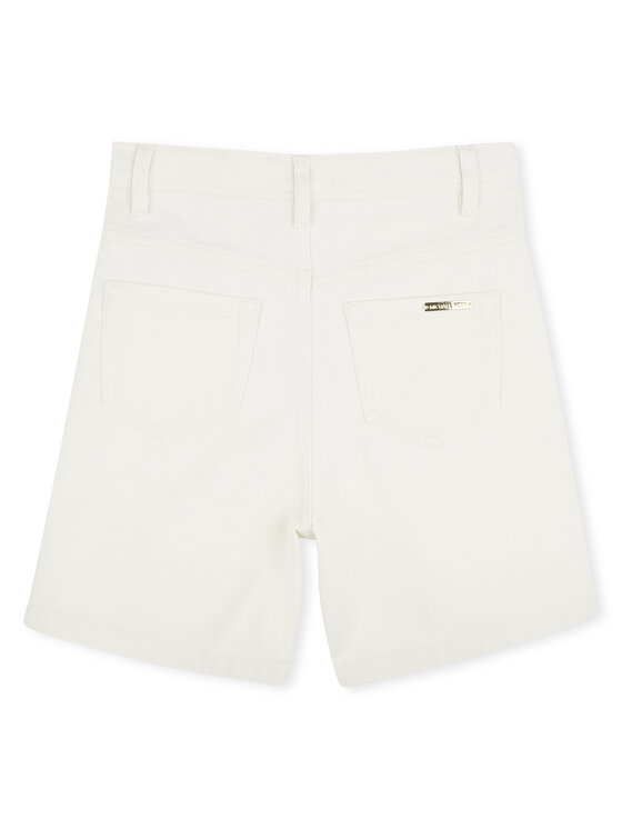 Michael Kors Michael Kors Джинсові шорти R30341 S Écru Regular Fit