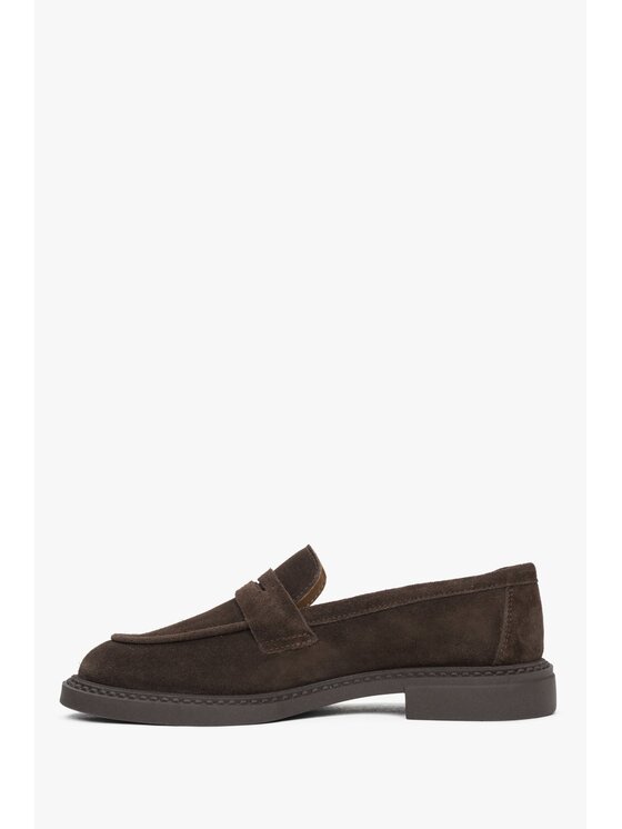 Estro Estro Loafersy ER00117041 Brązowy