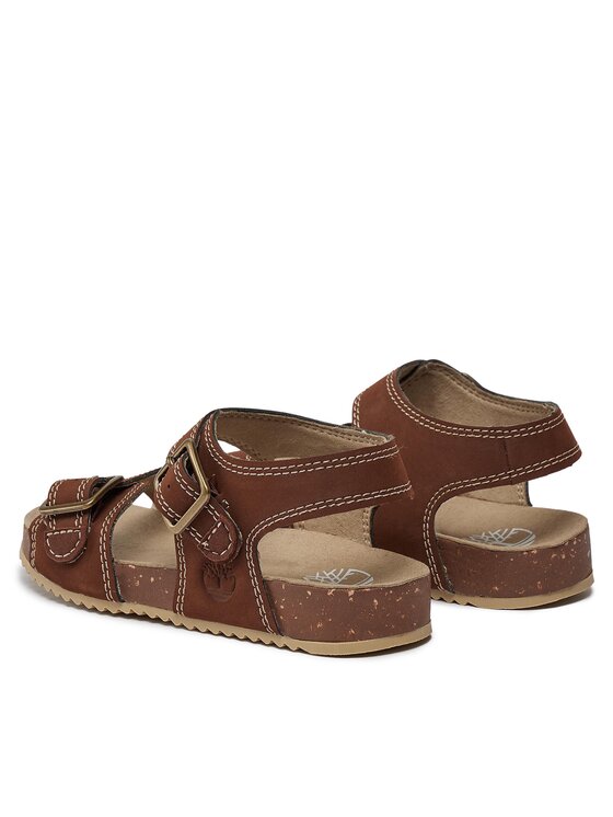 Timberland Timberland Sandały Castle Island 2 Strap TB0A5SZT9311 Brązowy