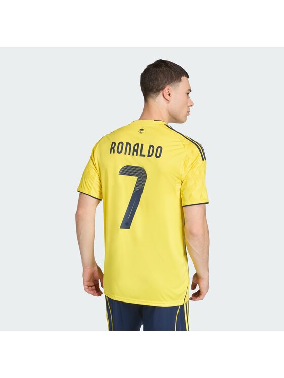 adidas adidas Koszulka techniczna Al Nassr FC 25/26 Home Jersey Żółty Slim Fit