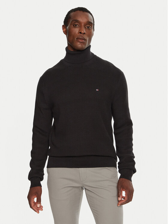 Férfi Garbó Tommy Hilfiger, Méret: L, Fekete, MW0MW36526