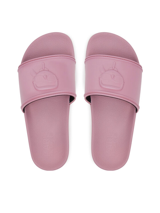 KARL LAGERFELD KARL LAGERFELD Şlapi Kondo 2.0 KL80919M Roz